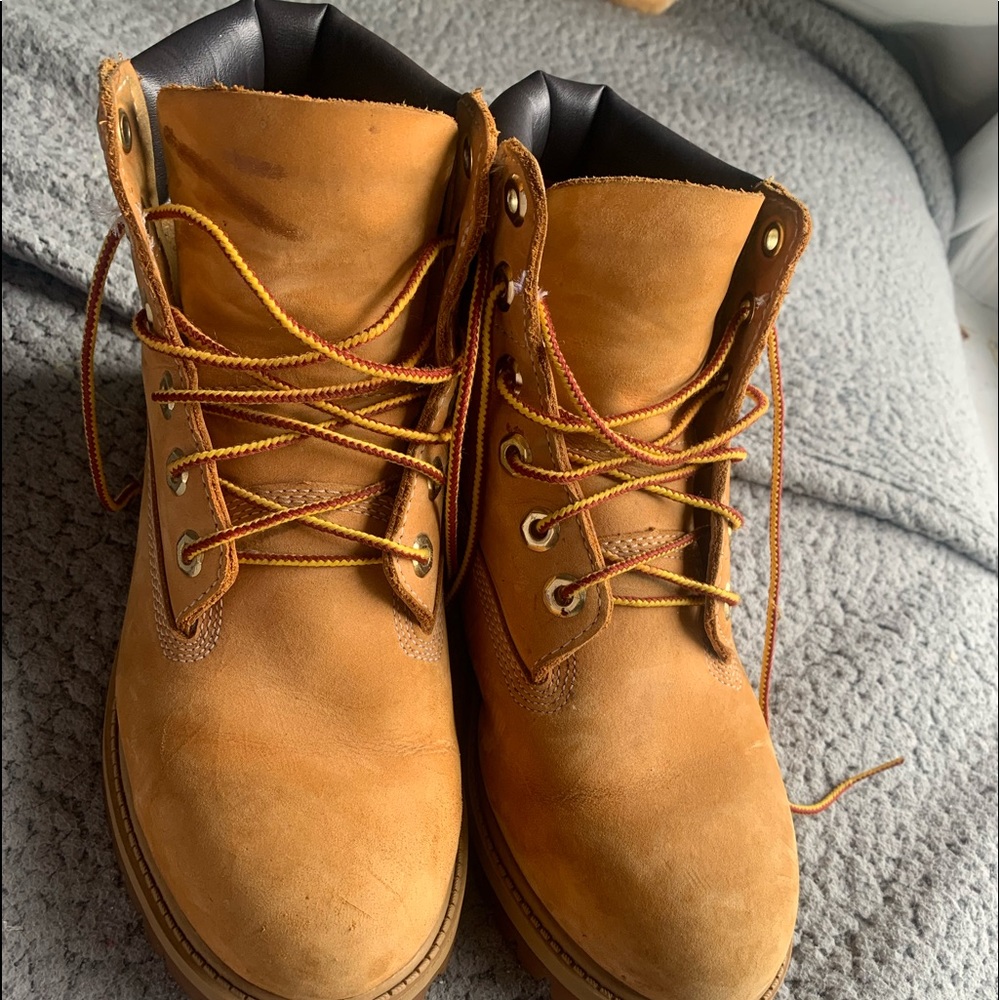 Timberland boots.